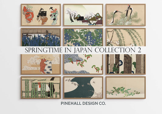 FRAME TV Art Springtime in Japan Collection 2 | Vintage Still Life Minimalism Art Nouveau, set of 12 (Copy)